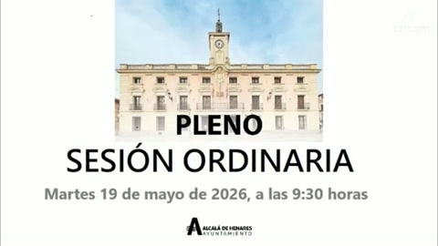Pleno Ordinario 19 de mayo de 2026