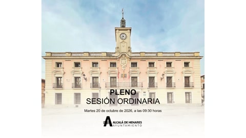 Pleno Ordinario 20 de octubre de 2026
